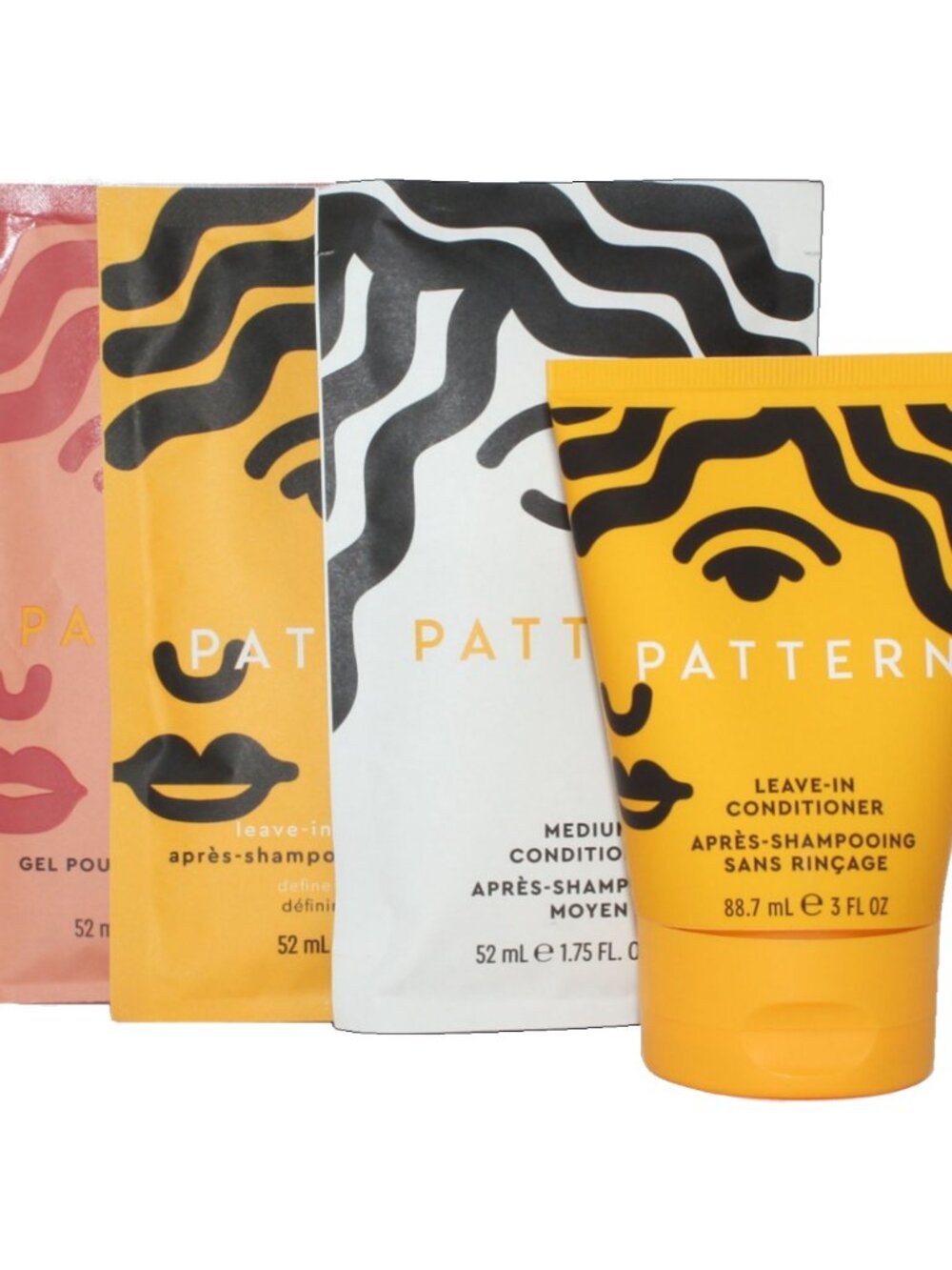 Pattern 4-pk Conditioners & Hair Gel Set for Curly, Coily & Tight-Textured Hair